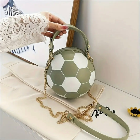 BALON DE FUTBOL VERDE
